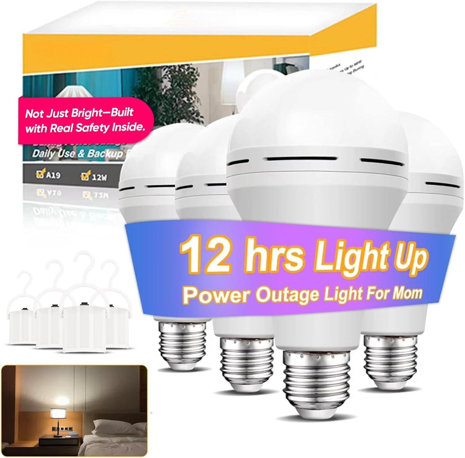 Power Outage Light - Acil Durumlar İçin Şarj Edilebilir Ampul,