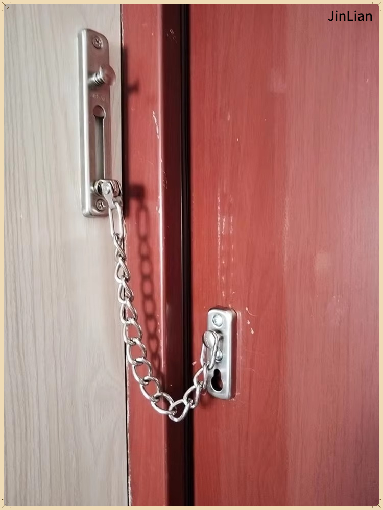 Security Chain Door - 1 adet paslanmaz çelik kapı zinciri,