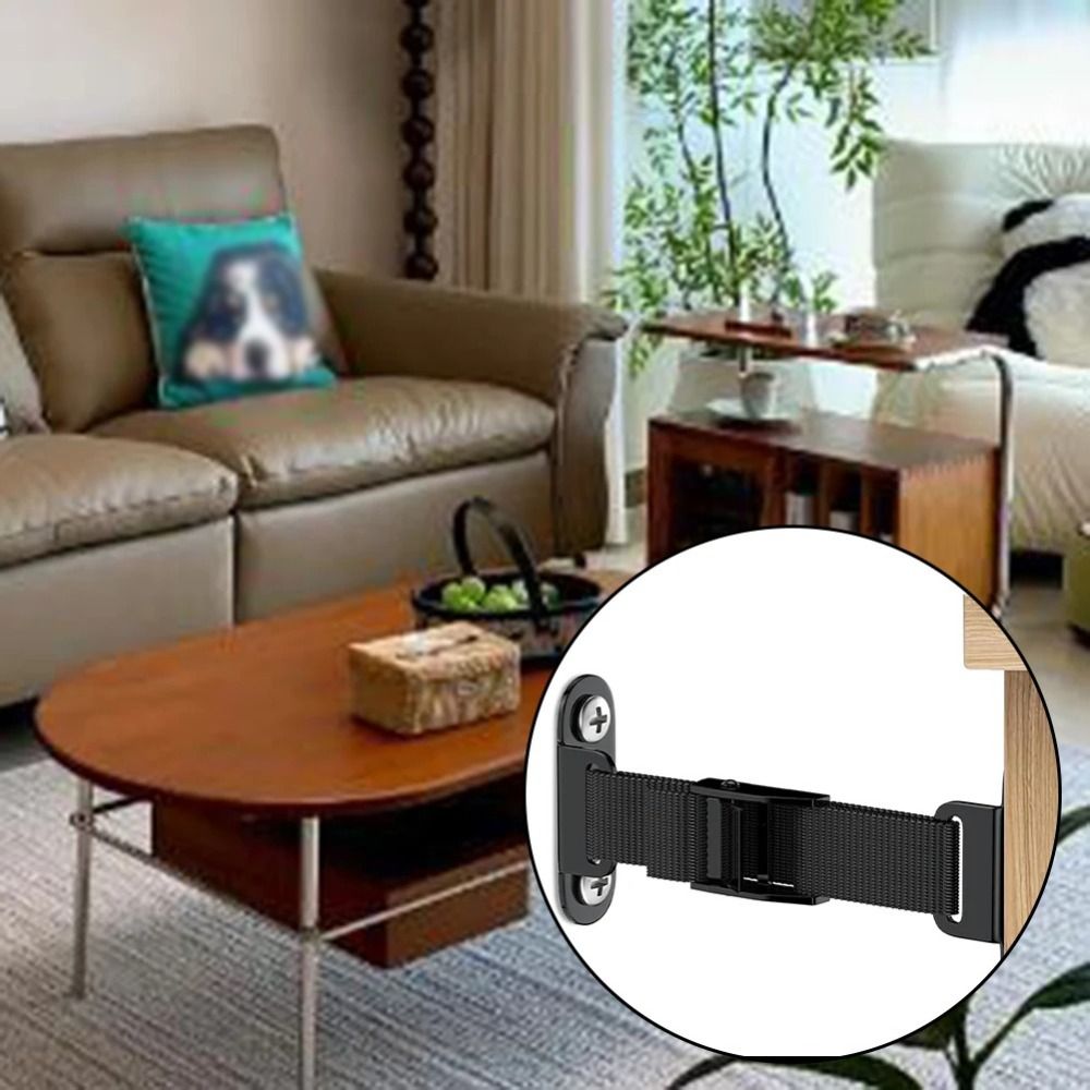 Earthquake Anchor Strap - Kolay Kurulumlu, Depreme Dayanıklı Mobilya Sabitleme