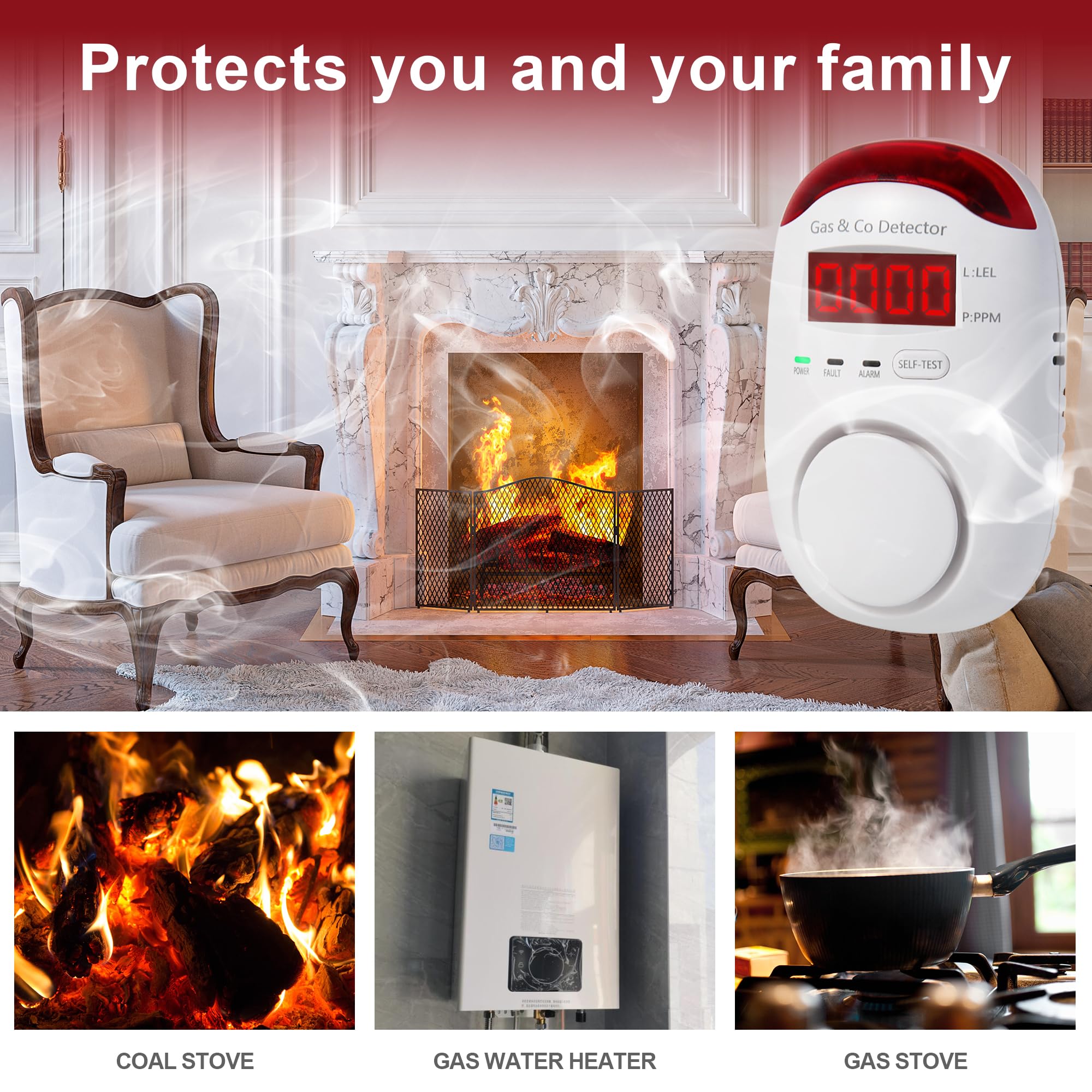 Kombine Gaz ve Karbonmonoksit  - Co Detector Plug incelemesi ve fiyatı