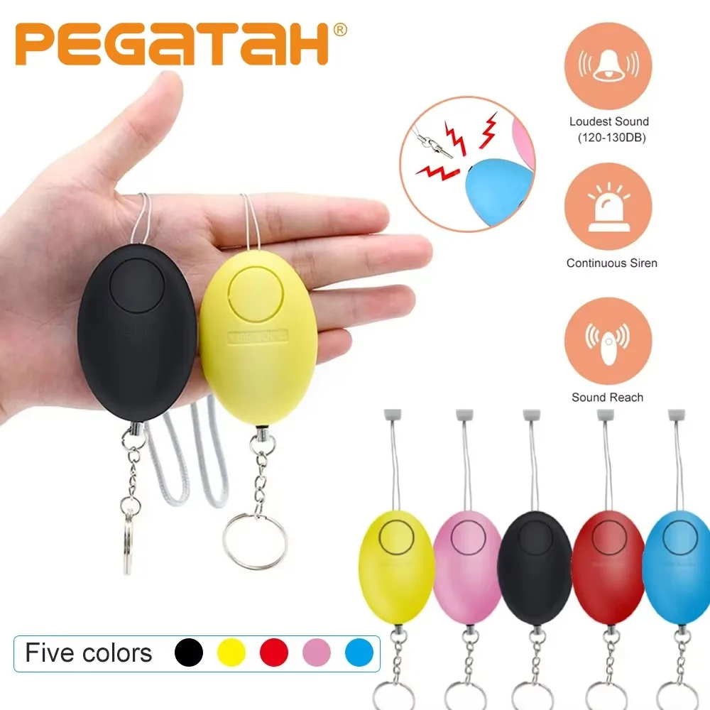 120dB Güvenlik Alarmı, Kendini - Personal Alarm Keychain incelemesi ve fiyatı