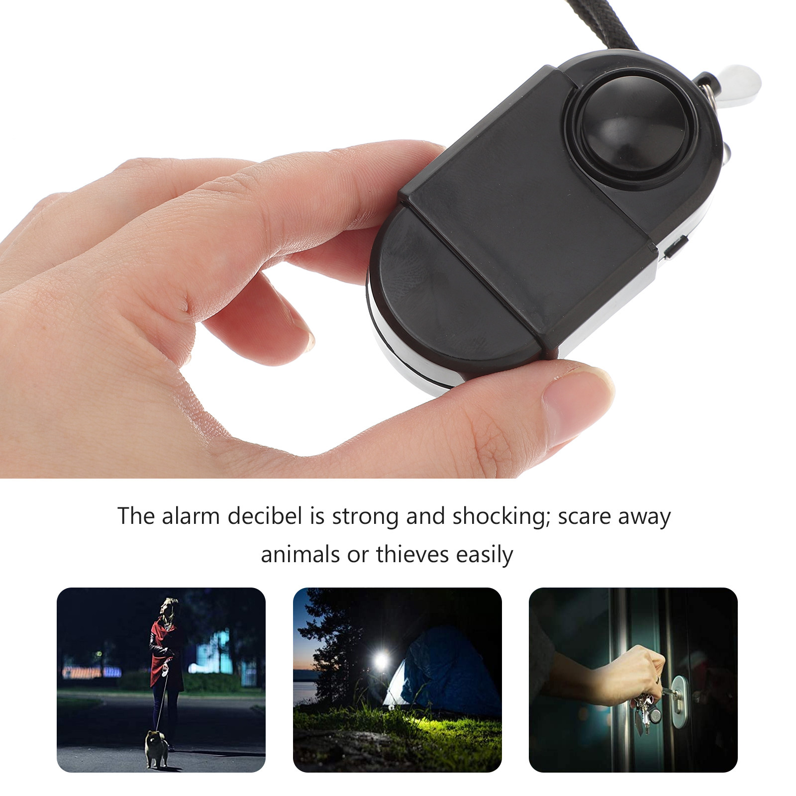 Zarif Tasarımlı, Kablosuz, Kol - Personal Alarm Keychain incelemesi ve fiyatı